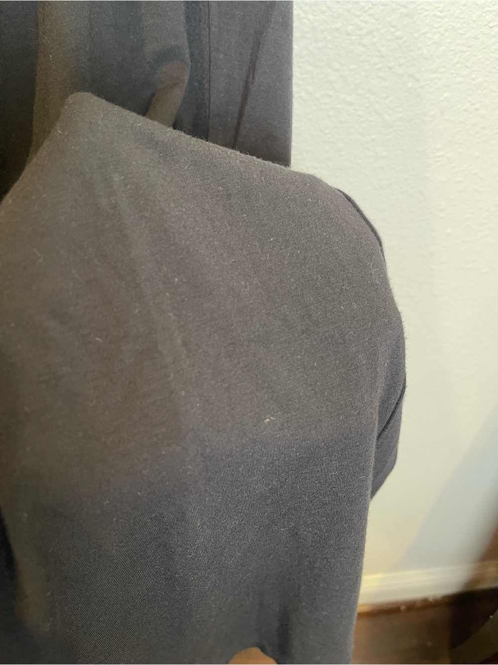 ATHLETA Studio Wide Leg Pant in Black #487419 Sz Medium TALL Yoga Pilates Lounge - Picture 11 of 12
